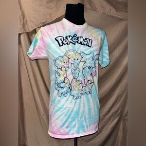 Tie-Dye t shirt size small  Pokemon